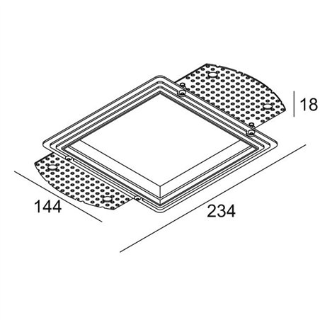 Delta Light MOUNTING KIT ENTERO SQ-L
