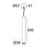 Delta Light MICROSPY 39 C Suspension lamp