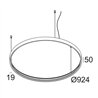 Delta Light SUPERLOOP HC 90 MDL Suspension lamp