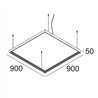 Delta Light SUPERLOOP S HC 109 MDL Suspension lamp