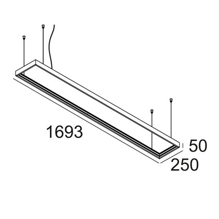 Delta Light SUPERLOOP S HC 217 MDL Suspension lamp