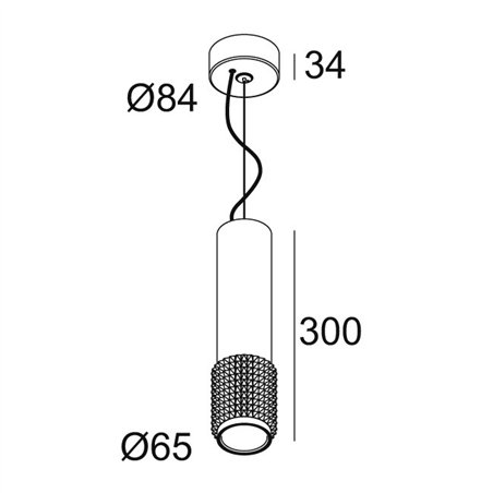 Delta Light PUNK 621 C Hi Suspension lamp