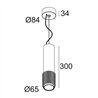 Delta Light PUNK 621 C Hi Suspension lamp