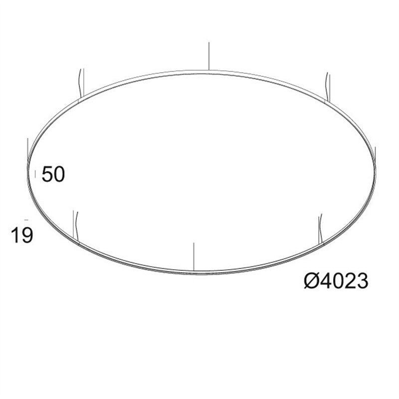 Delta Light SUPERLOOP HC 400 MDL Hängelampe