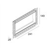 Delta Light MOUNTING KIT INLET TRIMLESS H20