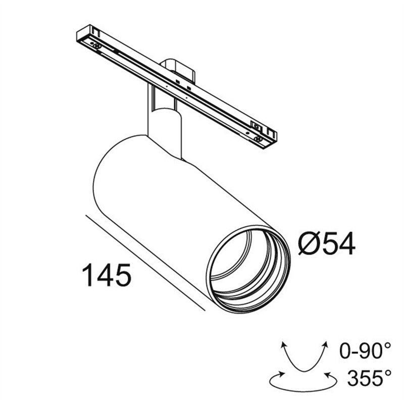 Delta Light SOLI - 52 MDL Schienenbeleuchtung
