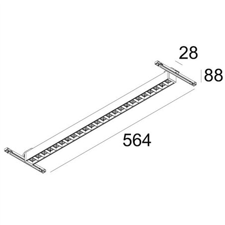 Delta Light SOLI - FORM 60 DOWN-UP 2 CIRCUIT Q-DIM Track lighting fixture