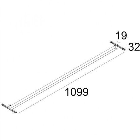 Delta Light SOLI - LINE 110 UP Q-DIM track lighting fixture