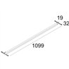 Delta Light SOLI - LINE 110 UP Q-DIM track lighting fixture