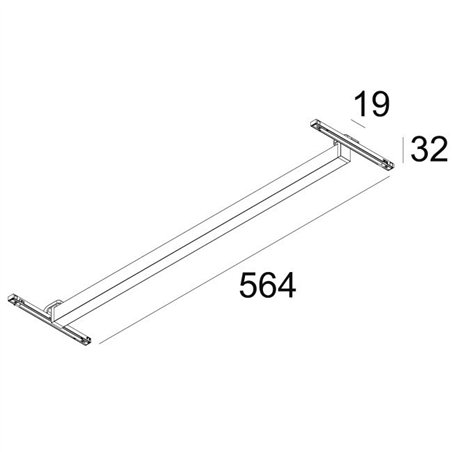 Delta Light SOLI - LINE 60 UP Q-DIM track lighting fixture