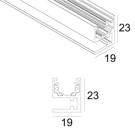 Delta Light SOLI - PROFILE 2m
