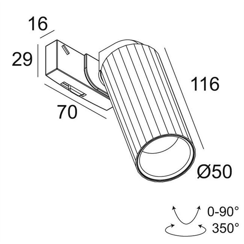 Delta Light SUPERLOOP-HEDRA MDL Hängelampe