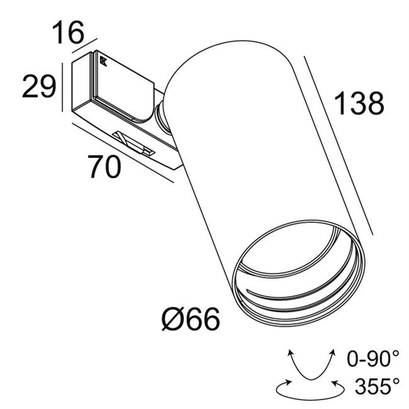 Delta Light SUPERLOOP-SPY 66 MDL Hängelampe