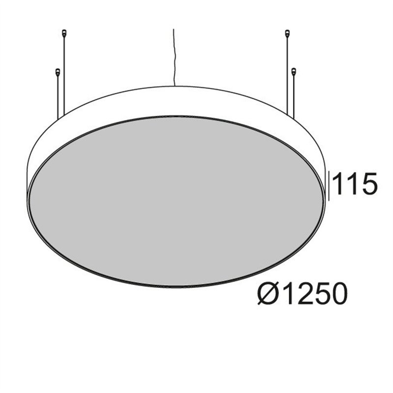 Delta Light SUPERNOVA LINE 125 DOWN-UP Hängelampe