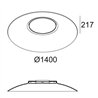 Delta Light ZOOVER 140 DARK GREY Suspension lamp