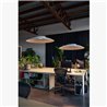 Delta Light ZOOVER 140 DARK GREY Suspension lamp