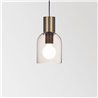 Delta Light MANTELLO GLASS L1523 E27 AMBER Suspension lamp