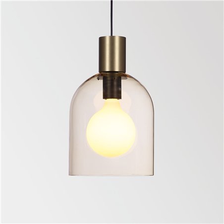 Delta Light MANTELLO GLASS L2231 E27 AMBER Suspension lamp