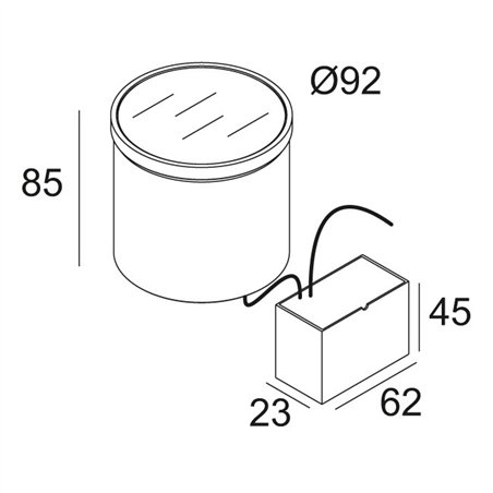 Delta Light LOGIC 90 R Recessed spot