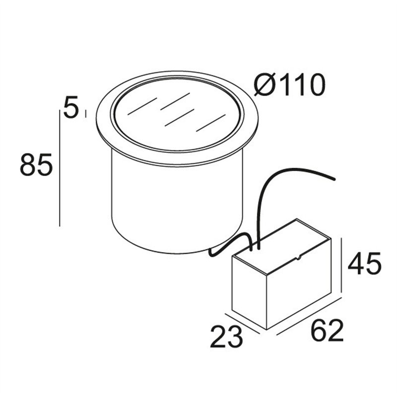 Delta Light LOGIC 90 R A Einbauspot