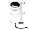 Delta Light LOGIC 40 R MOON Einbaustrahler