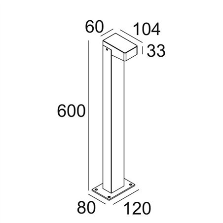 Delta Light TIMON 60 830 Floor lamp