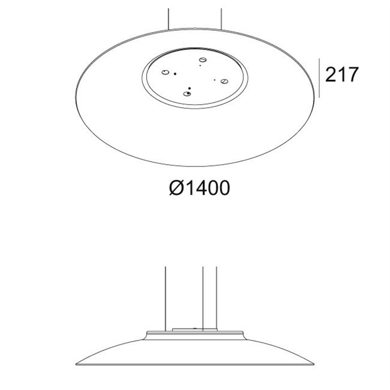 Delta Light ZOOVER 4CLIP 140 DIM5 Hängelampe
