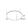 Delta Light SUPERLOOP SLIM OUT 120 SBL Hängelampe