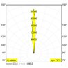 Delta Light Logic 190 R Sp Honeycomb floor lamp