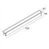 Delta Light Logic Linear 880 Honeycomb floor lamp