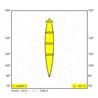 Delta Light Logic Linear On 440 DIM5 Honeycomb Wall lamp / Floor lamp