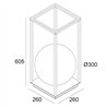 Delta Light OONO F60 Floor lamp