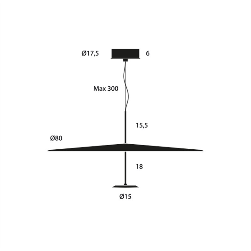 Lumina Dot 800 Hängelampe