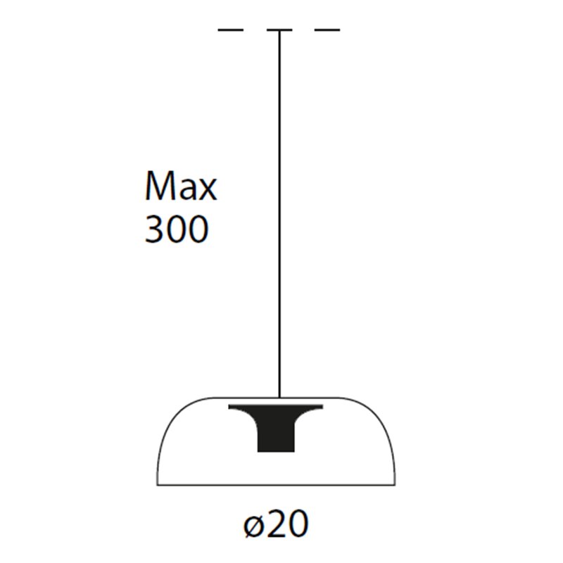 Lumina Tia 200 Hängelampe