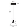 Lumina Galileo LED Hängelampe