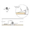 Wever & Ducré Deep Adjust 1.0 LED wire springs Recessed spot