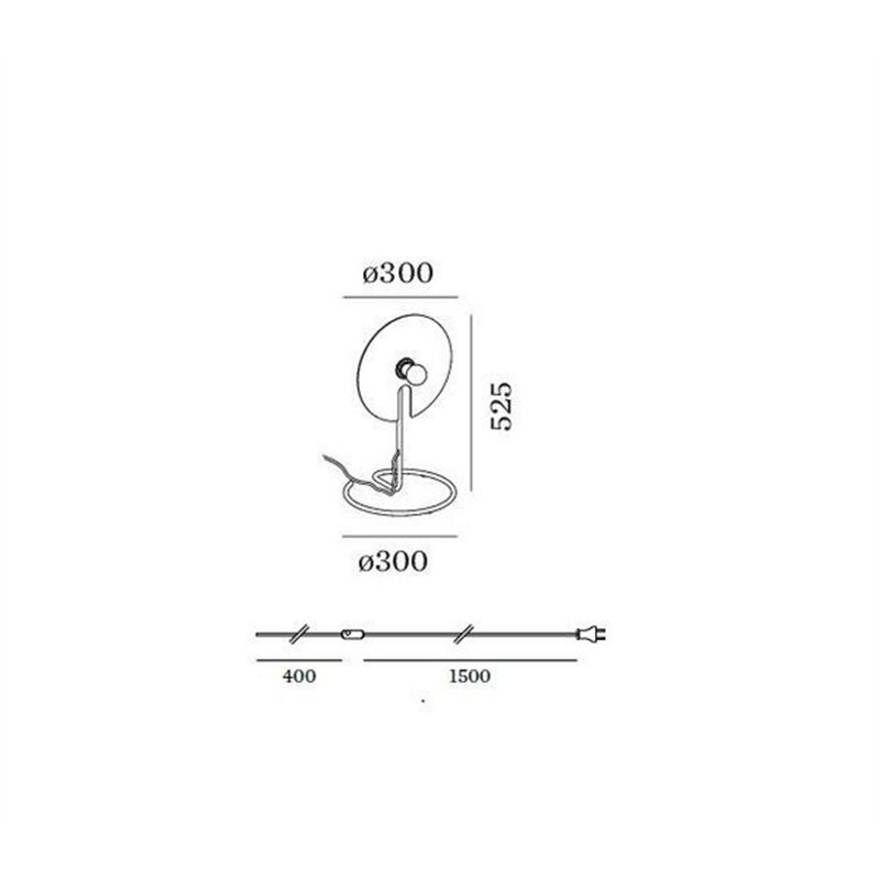 Wever & Ducré Mirro Table 1.0 Tischlampe