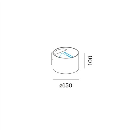 Wever & Ducré Ray Wall 1.0 QT14 Wall lamp
