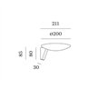 Wever & Ducré Scava 1.0 Wandlampe