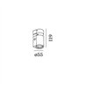Wever & Ducré Sqube On Base 1.0 LED Ceiling lamp