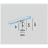 Wever & Ducré Sqube On Track 1.0 LED 1-phase Schienenbeleuchtung