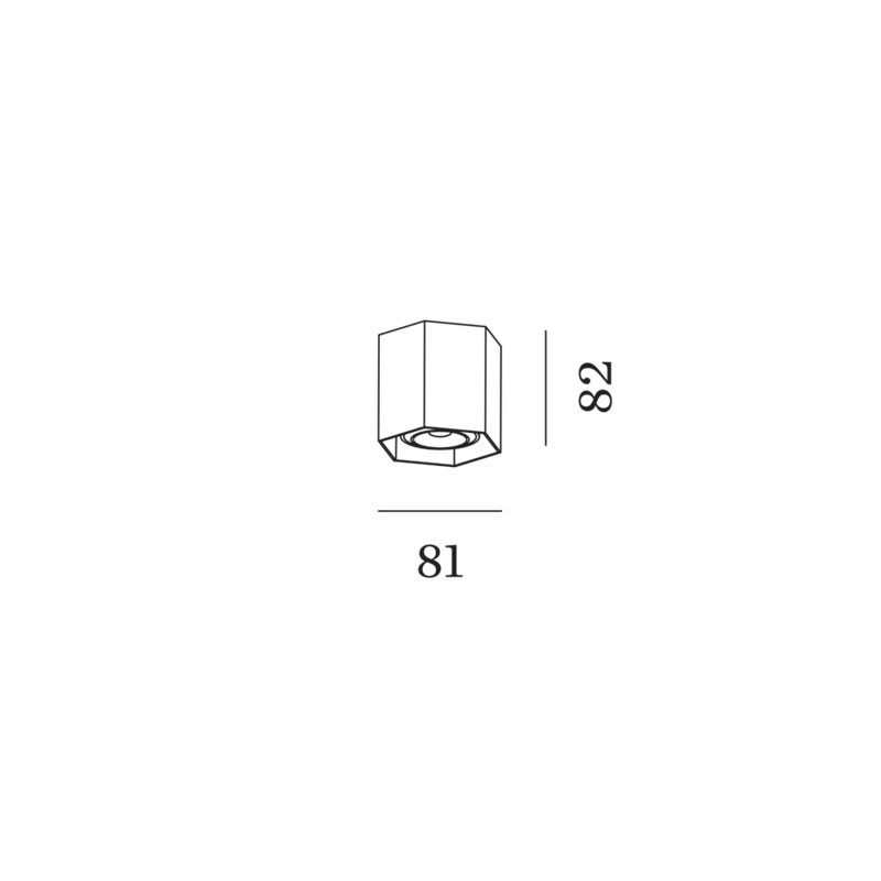Wever & Ducré Hexo Mini 1.0 Deckenlampe