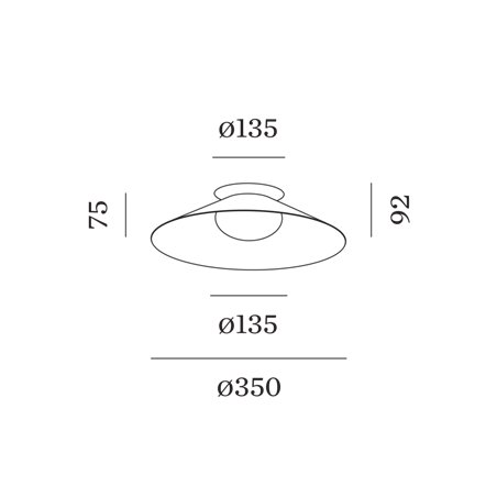 Wever & Ducré Clea 1.0 Ceiling lamp