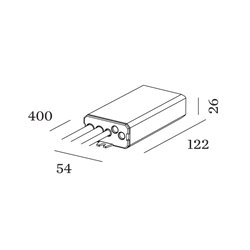 Wever & Ducré Driver 350mA 17W 5-49V Non Dim