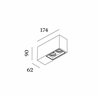 Wever & Ducré Plano Petit Surface 2.0 Ceiling lamp