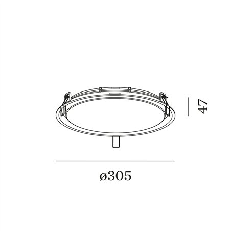 Wever & Ducré City IP44 2.6 Recessed spot