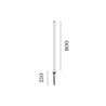 Wever & Ducré Pole 800 Straight Kiosk
