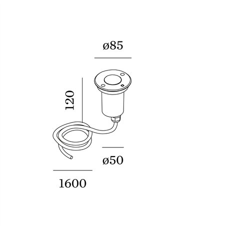 Wever & Ducré Map 0.9 Floor lamp