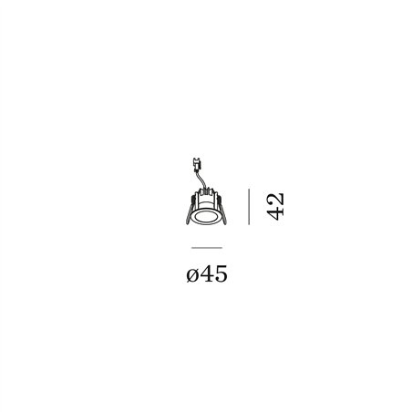 Wever & Ducré Match Point IP44 1.0 Recessed spot
