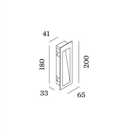 Wever & Ducré Oris 0.7 Wall lamp
